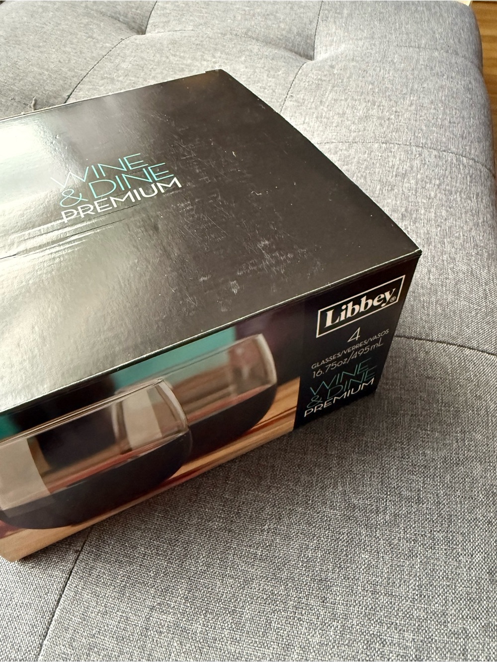 LIBBEY | set of 3 glasses *read*